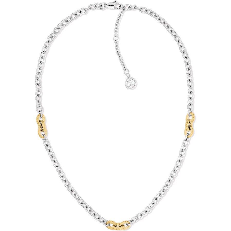 Tommy Hilfiger Dámský bicolor náhrdelník z oceli 2781059