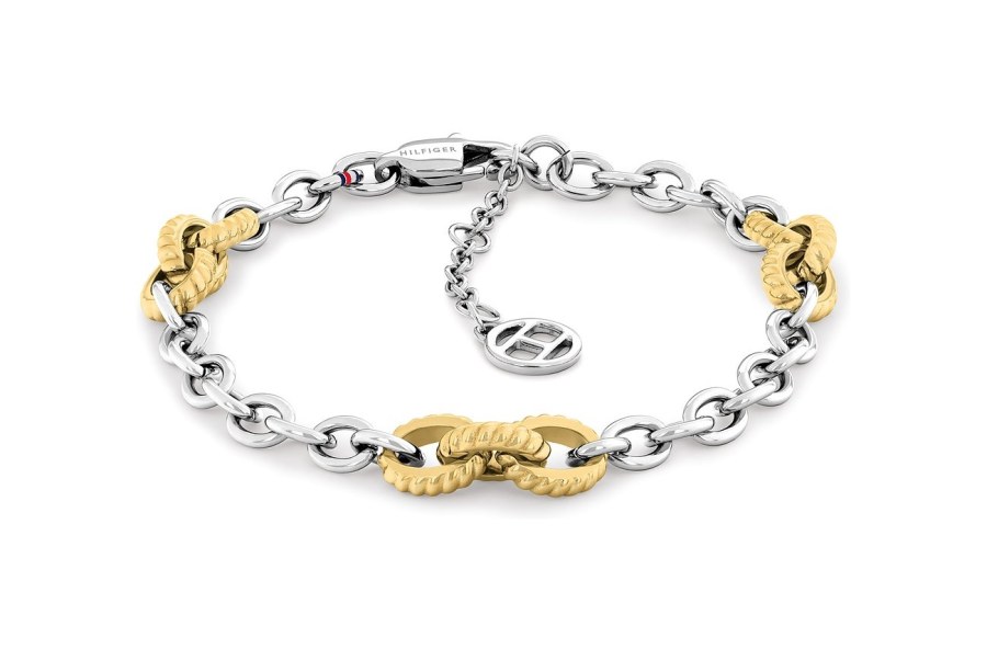 Tommy Hilfiger Dámský bicolor náramek z oceli 2781060