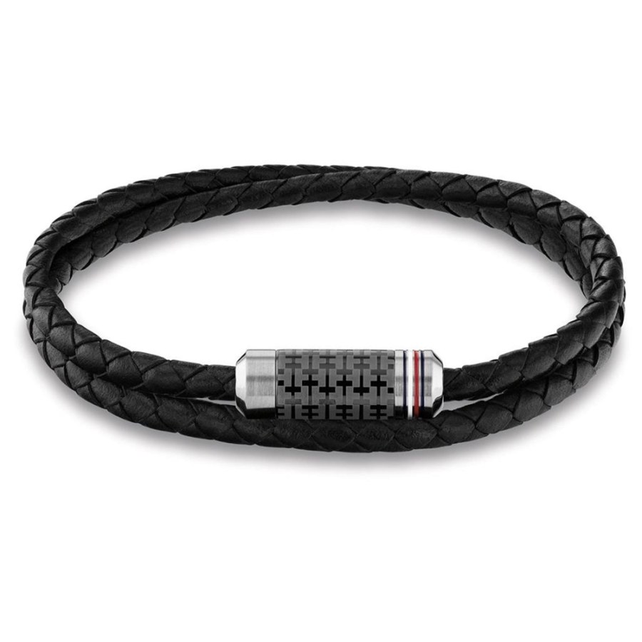 Tommy Hilfiger Dvojitý kožený náramek pro muže 2790327 Tommy Hilfiger Dvojitý kožený náramek pro muže 2790327 - Náramky Kožené náramky