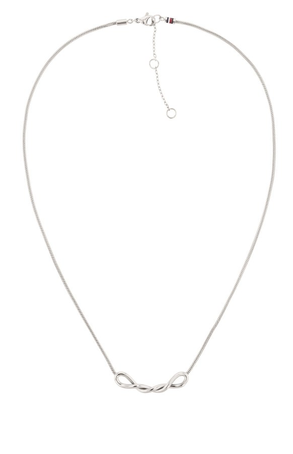 Tommy Hilfiger Elegantní ocelový náhrdelník Twist 2780735 - Náhrdelníky
