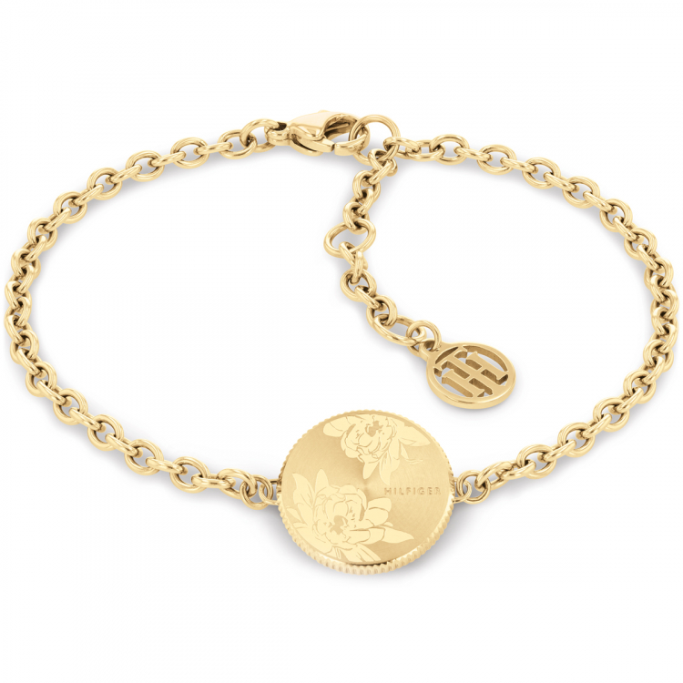 Tommy Hilfiger Elegantní pozlacený náramek 2780593 - Náramky Náramky se symboly