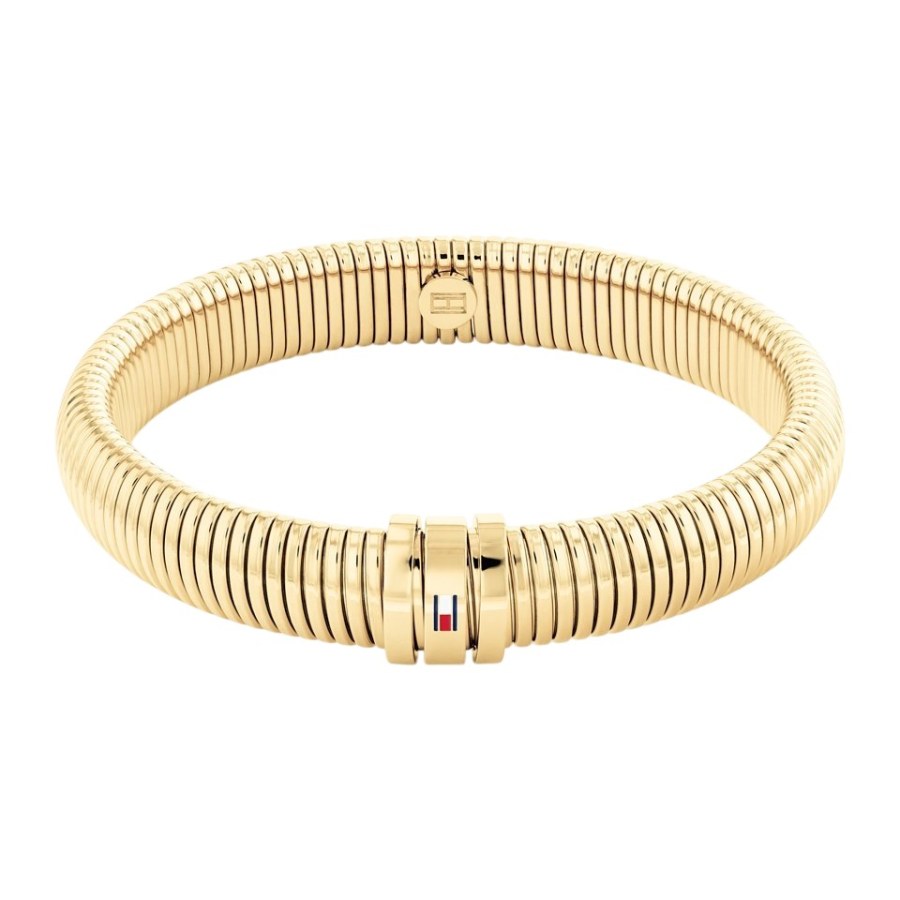 Tommy Hilfiger Hravý pozlacený náramek pro ženy Stretch Bracelets 2780995 - Náramky