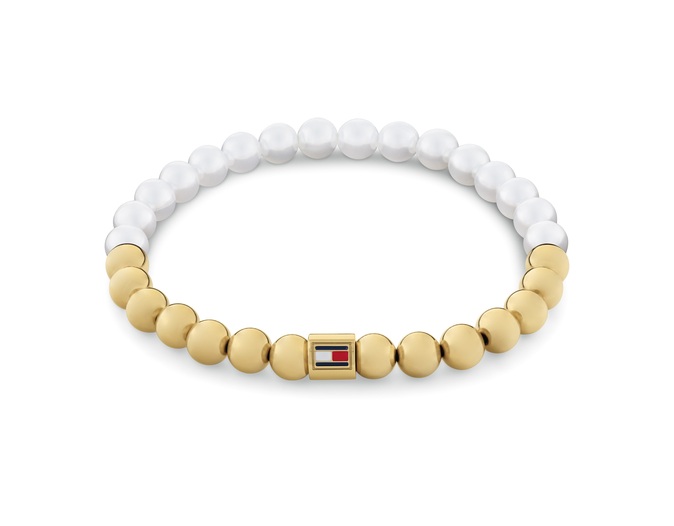 Tommy Hilfiger Korálkový náramek s umělou perlou Semi-Precious Beads 2780962 Tommy Hilfiger Korálkový náramek s umělou perlou Semi-Precious Beads 2780962 - Náramky Korálkové náramky