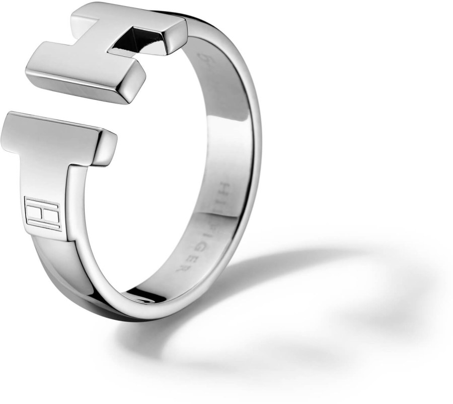 Tommy Hilfiger Luxusní ocelový prsten TH2700864 52 mm - Prsteny Otevřené prsteny
