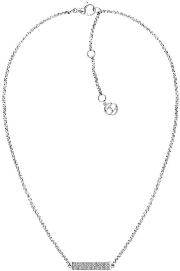 Tommy Hilfiger Moderní ocelový náhrdelník s krystaly TH2780192 - Náhrdelníky