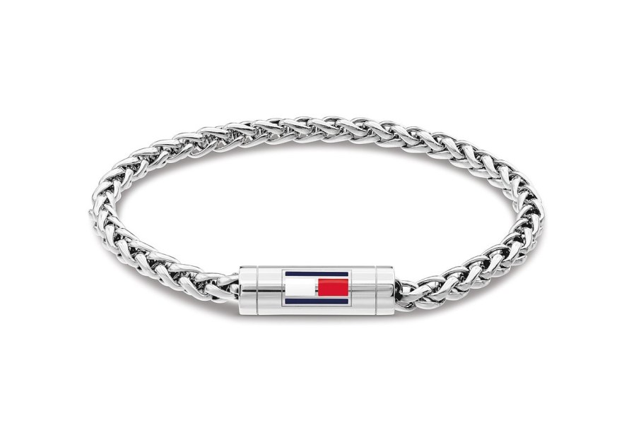 Tommy Hilfiger Pánský ocelový náramek Adjustable Barrel 2790743