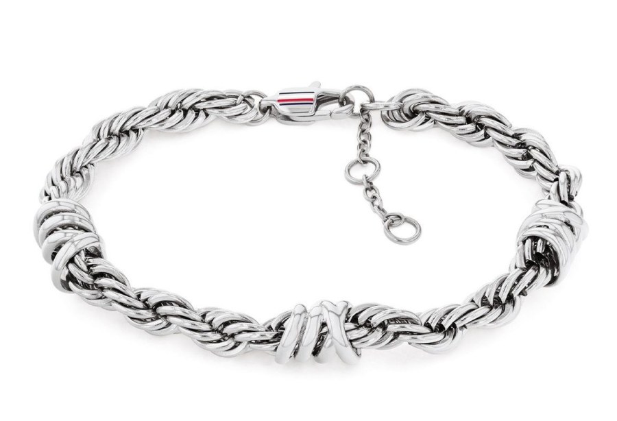 Tommy Hilfiger Moderní ocelový náramek Nautical Charms 2781025