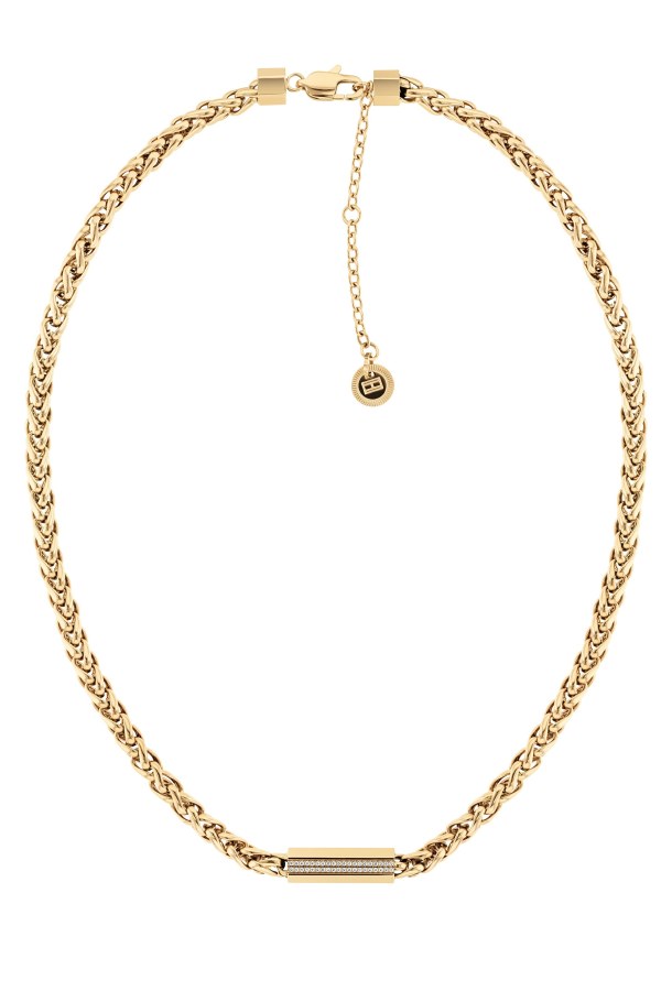 Tommy Hilfiger Módní pozlacený náhrdelník se zirkony 2780873 - Náhrdelníky