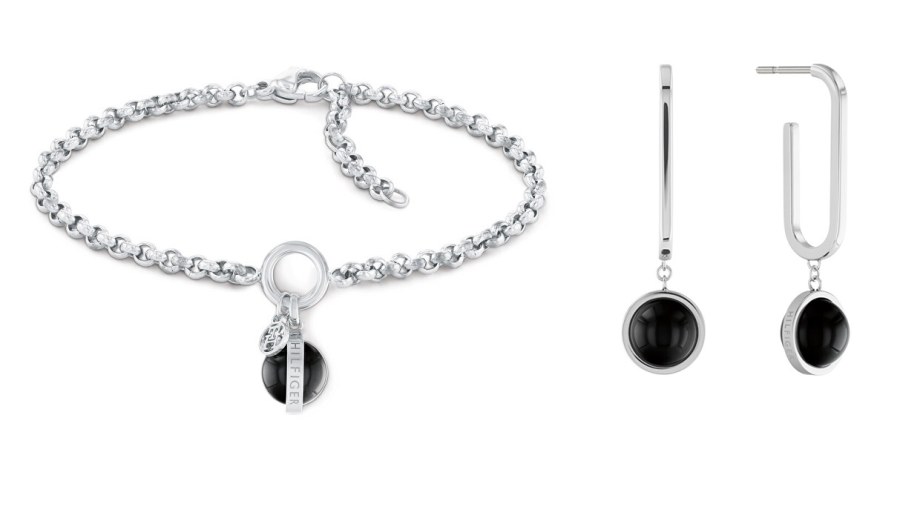 Tommy Hilfiger Módní set šperků s onyxem 2770171 - Náramky Náramky s přívěsky