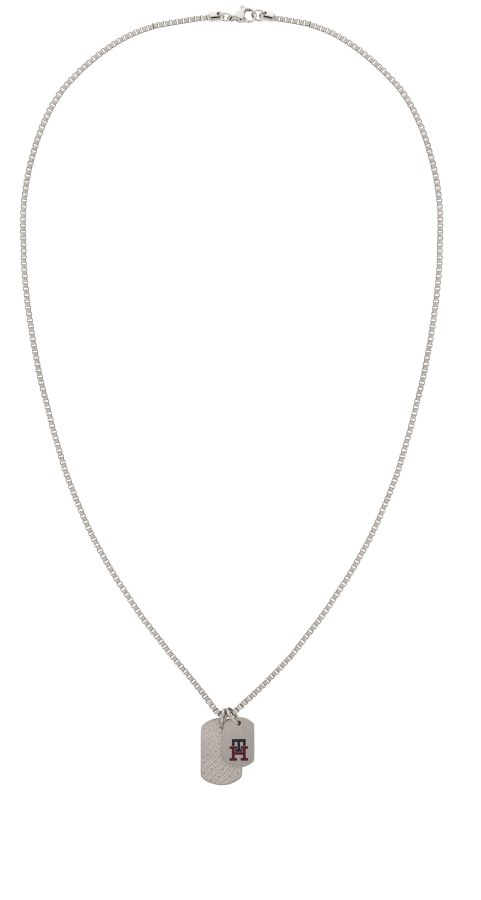 Tommy Hilfiger Nadčasový ocelový náhrdelník pro muže Monogram 2790465 - Náhrdelníky
