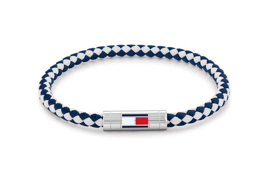 Tommy Hilfiger Nylonový proplétaný náramek Adjustable Barrel 2790742