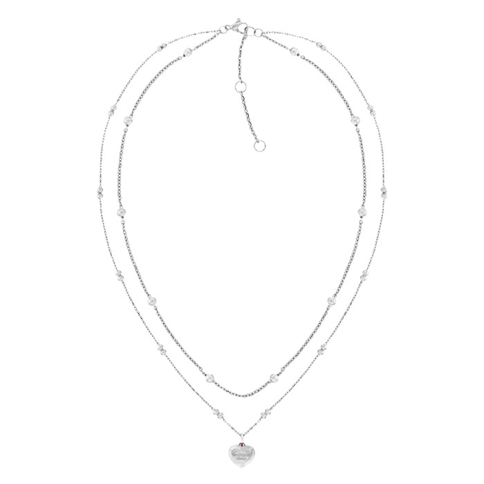 Tommy Hilfiger Ocelový dvojitý náhrdelník Layered 2781009 - Náhrdelníky