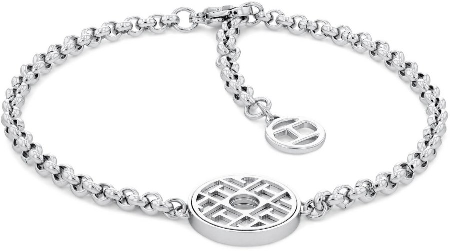 Tommy Hilfiger Ocelový náramek s netradičním přívěskem 2780483