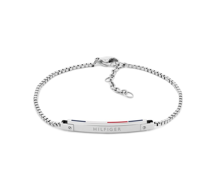Tommy Hilfiger Originální ocelový náramek Linear 2780952
