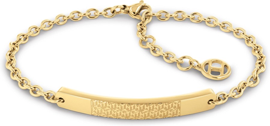 Tommy Hilfiger Originální pozlacený náramek 2780643 Tommy Hilfiger Originální pozlacený náramek 2780643 - Náramky Řetízkové náramky