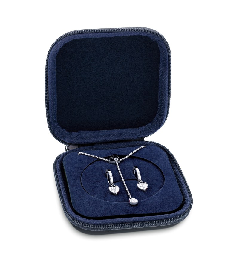Tommy Hilfiger Originální set ocelových šperků se srdíčky Minimal Hearts 2770175 - Náhrdelníky