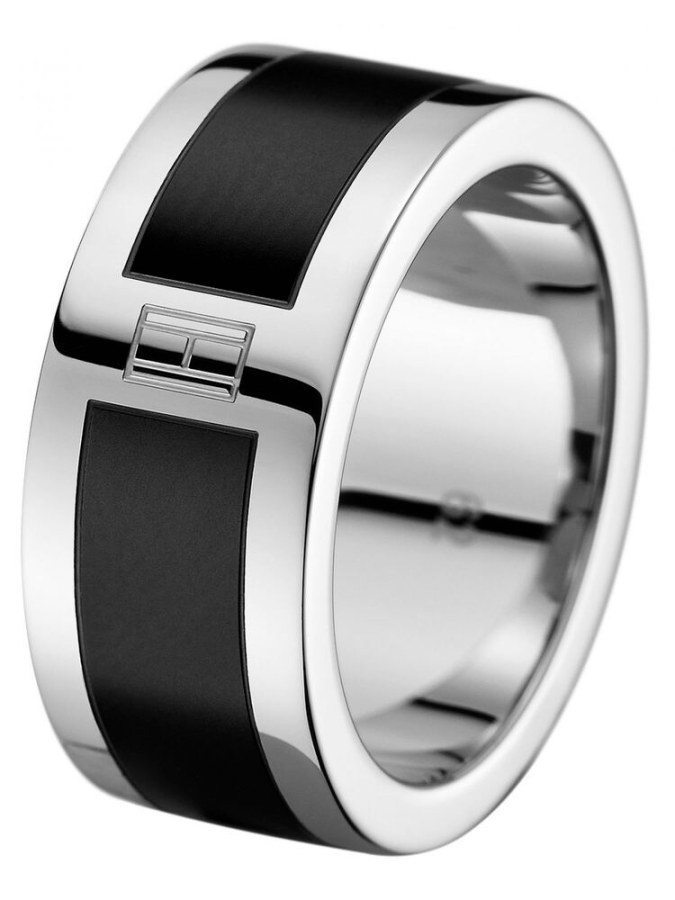 Tommy Hilfiger Pánský ocelový prsten 2700775 64 mm - Prsteny Prsteny bez kamínku