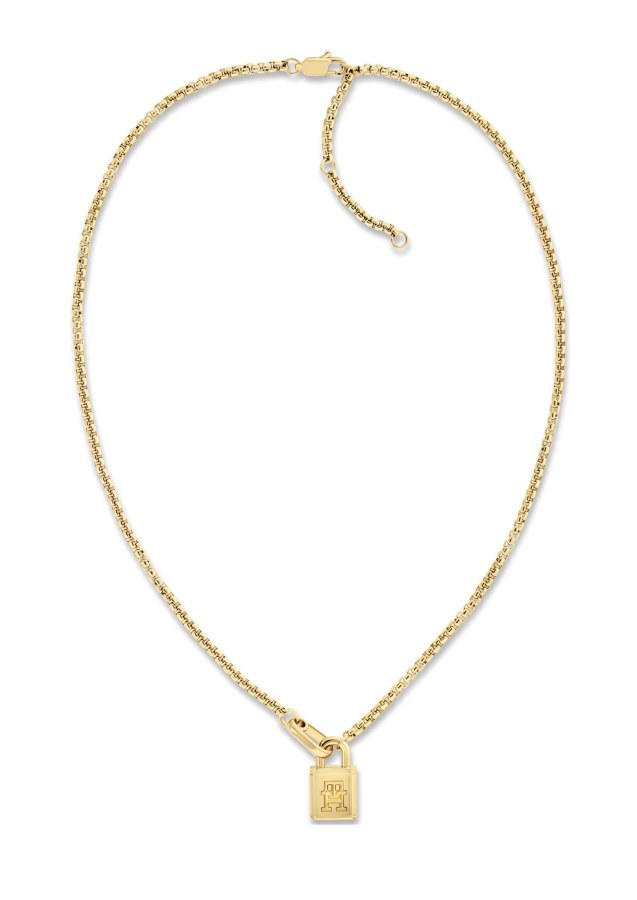 Tommy Hilfiger Pozlacený dámský náhrdelník z oceli American Icon 2780941 Tommy Hilfiger Pozlacený dámský náhrdelník z oceli American Icon 2780941 - Náhrdelníky
