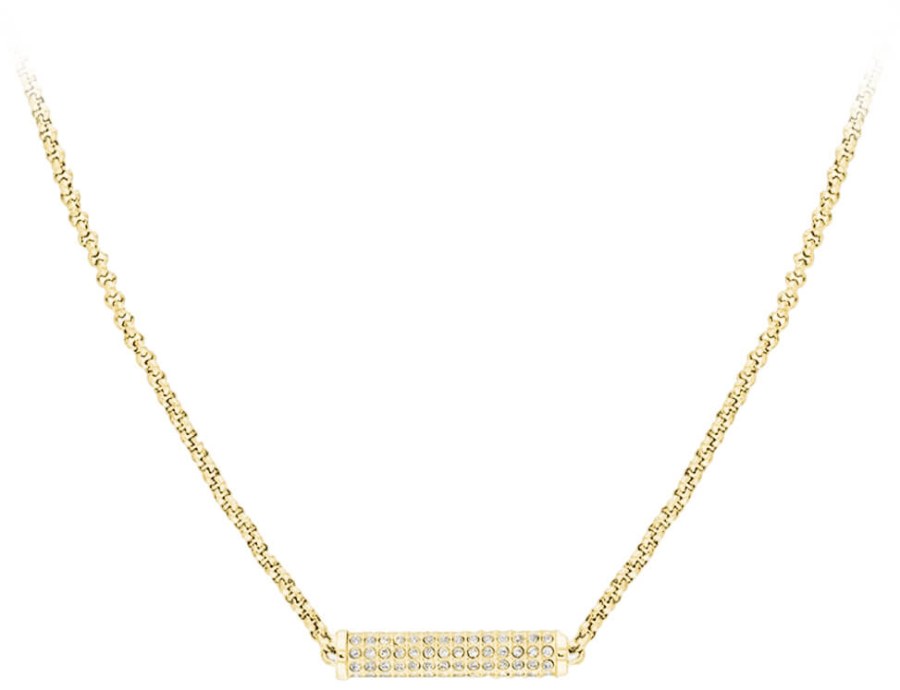 Tommy Hilfiger Pozlacený náhrdelník s krystaly TH2780193 - Náhrdelníky