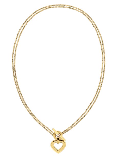 Tommy Hilfiger Půvabný dvojitý náhrdelník se srdcovým přívěskem Toggle Heart 2780968 Tommy Hilfiger Půvabný dvojitý náhrdelník se srdcovým přívěskem Toggle Heart 2780968 - Náhrdelníky