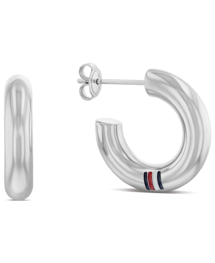 Tommy Hilfiger Stylové ocelové kruhy Circles 2780948 Tommy Hilfiger Stylové ocelové kruhy Circles 2780948 - Náušnice Kruhy