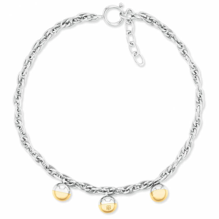 Tommy Hilfiger Stylový bicolor náhrdelník s přívěsky 2780486 - Náhrdelníky