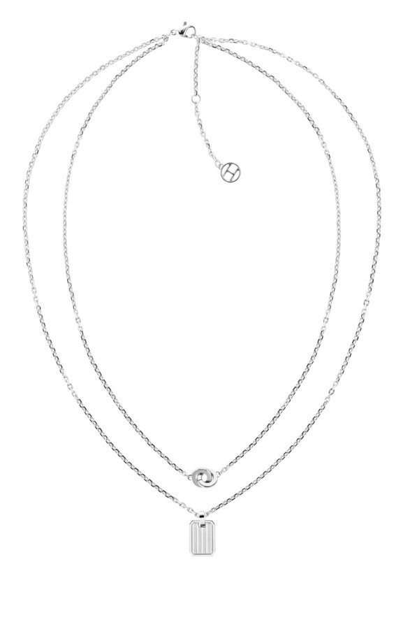 Tommy Hilfiger Stylový dvojitý náhrdelník z oceli 2780715 - Náhrdelníky