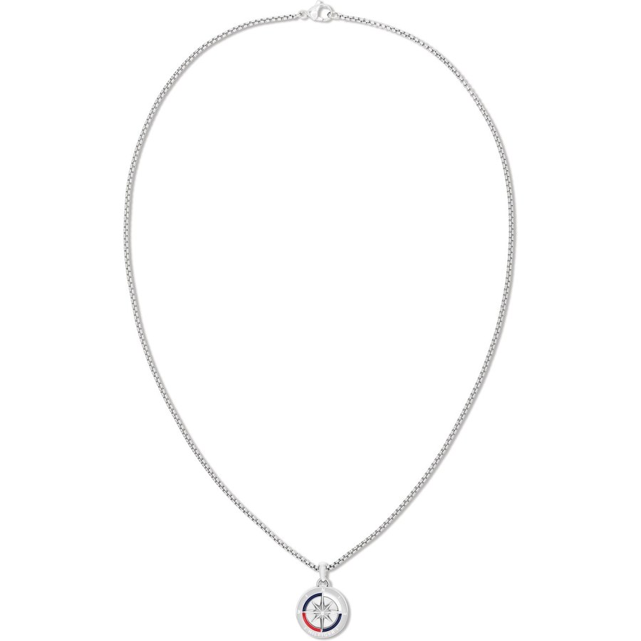 Tommy Hilfiger Stylový ocelový náhrdelník pro ženy Compass 2790720