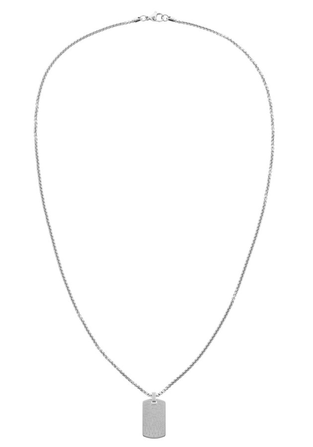 Tommy Hilfiger Stylový ocelový náhrdelník s přívěskem ve tvaru psí známky 2790359 - Náhrdelníky