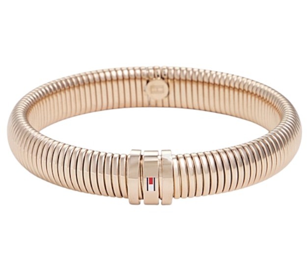 Tommy Hilfiger Výrazný pozlacený náramek pro ženy Stretch Bracelets 2780996