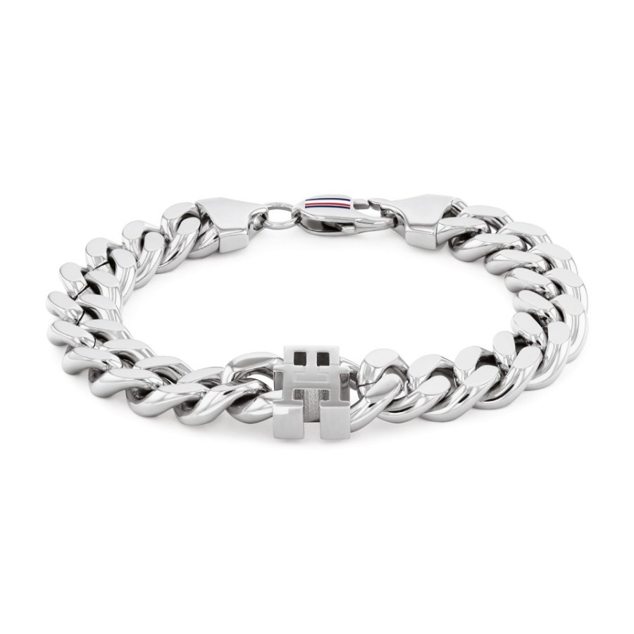 Tommy Hilfiger Výrazný ocelový náramek 2790664 Tommy Hilfiger Výrazný ocelový náramek 2790664 - Náramky Řetízkové náramky