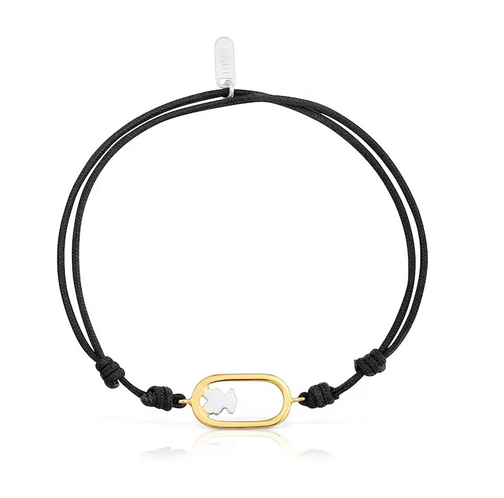 Tous Černý nylonový náramek pro ženy Camille 1004561100 - Náramky Náramky se symboly