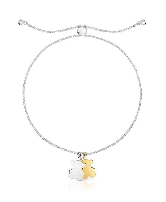 Tous Dámský bicolor náramek s&nbsp;medvídky Sweet Dolls 1004251700 - Náramky Náramky se symboly