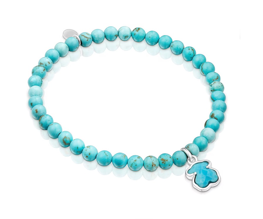 Tous Korálkový náramek s magnezitem Icon Color 212531500 - Náramky Náramky z minerálů