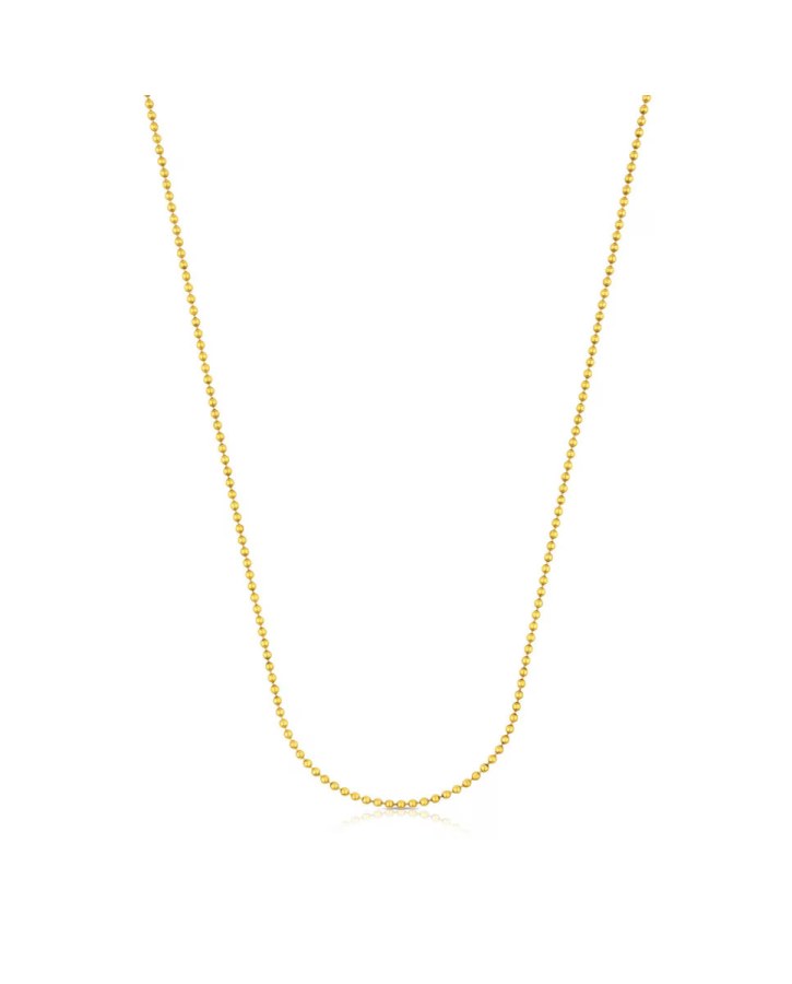 Tous Pozlacený kuličkový náhrdelník Chain 1000042900 - Řetízky