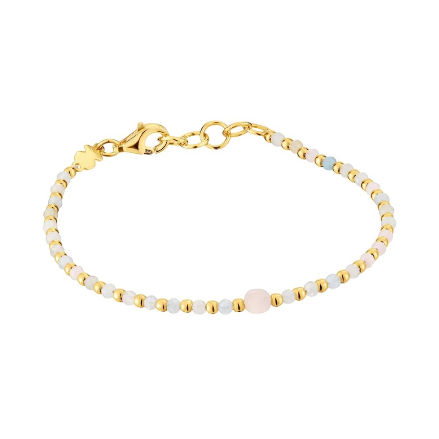 Tous Pozlacený kuličkový náramek Basic Colors 1004125300