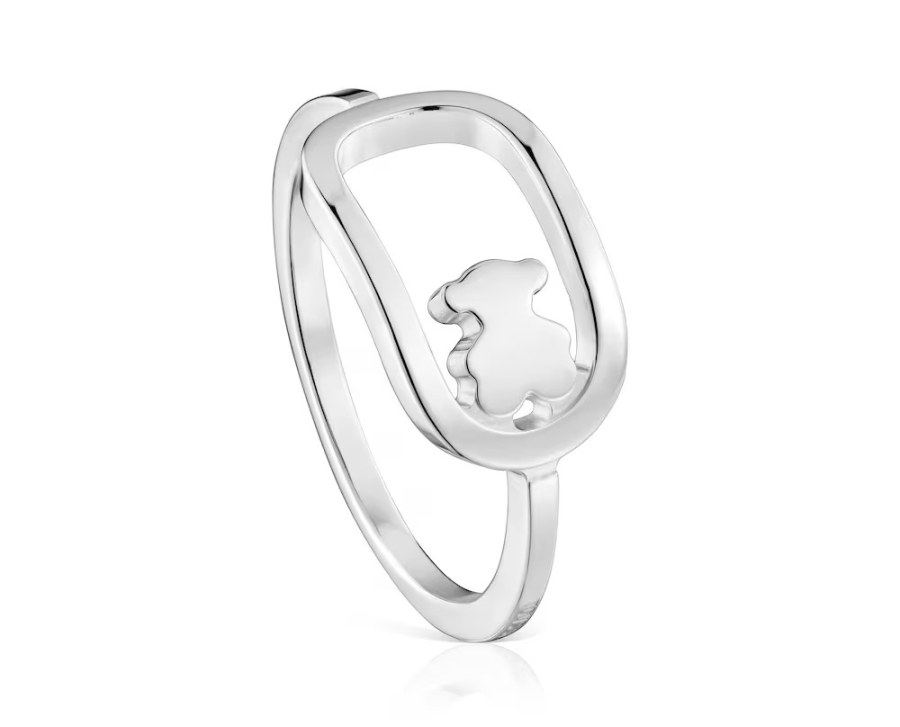 Tous Stylový stříbrný prsten pro ženy Camille 10045617 52 mm - Prsteny Prsteny bez kamínku