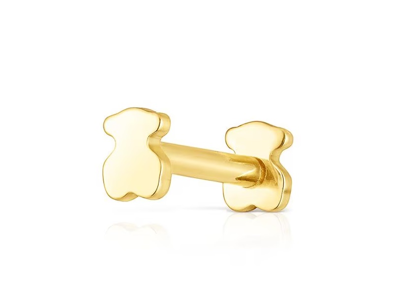 Tous Zlatá piercingová náušnice Basics 1003727800 - Piercingy