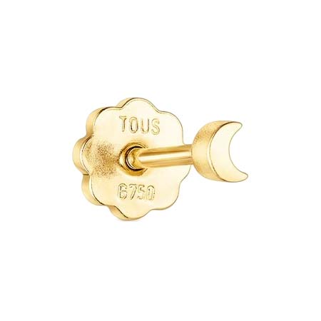 Tous Zlatá piercingová náušnice s půlměsícem Basics 211513050 - Piercingy