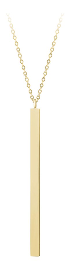 Troli Dlouhý pozlacený náhrdelník s přívěskem - Náhrdelníky