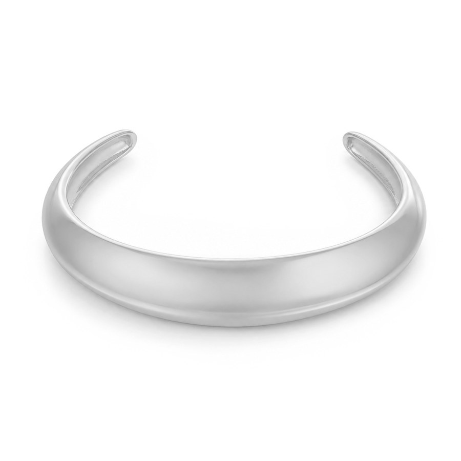 Troli Elegantní pevný náramek z&nbsp;oceli Silver - Náramky Pevné náramky