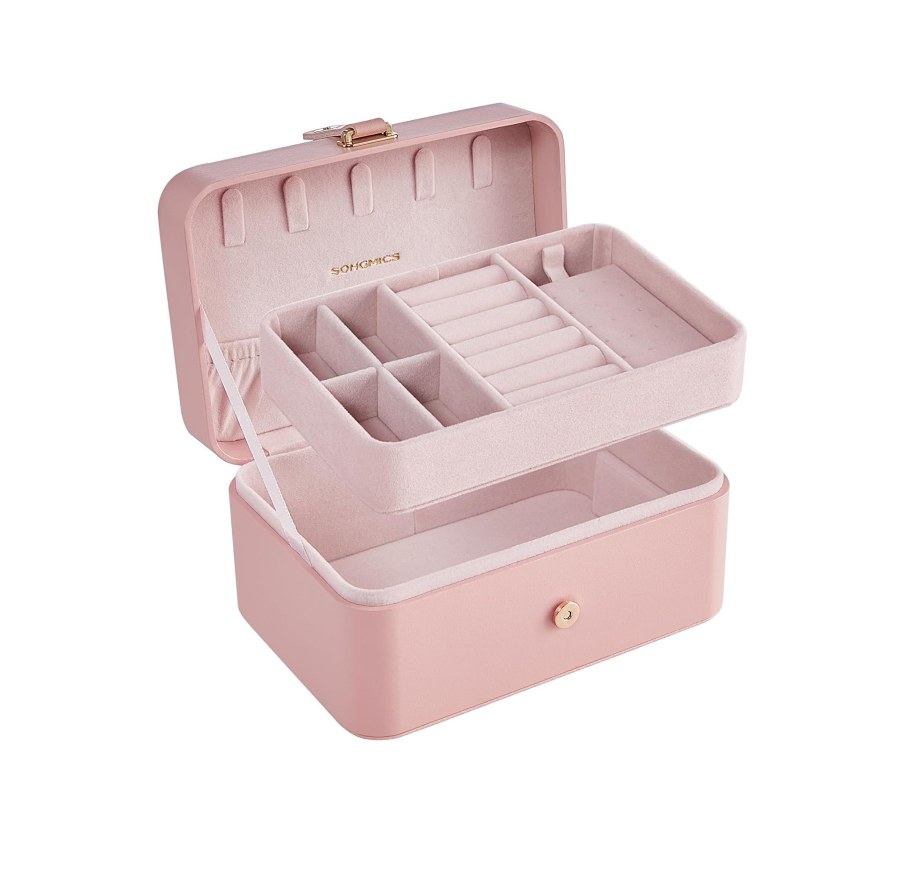 Troli Malá růžová šperkovnice JBC166R01 - Šperkovnice a&nbsp;stojany na šperky Klasické šperkovnice