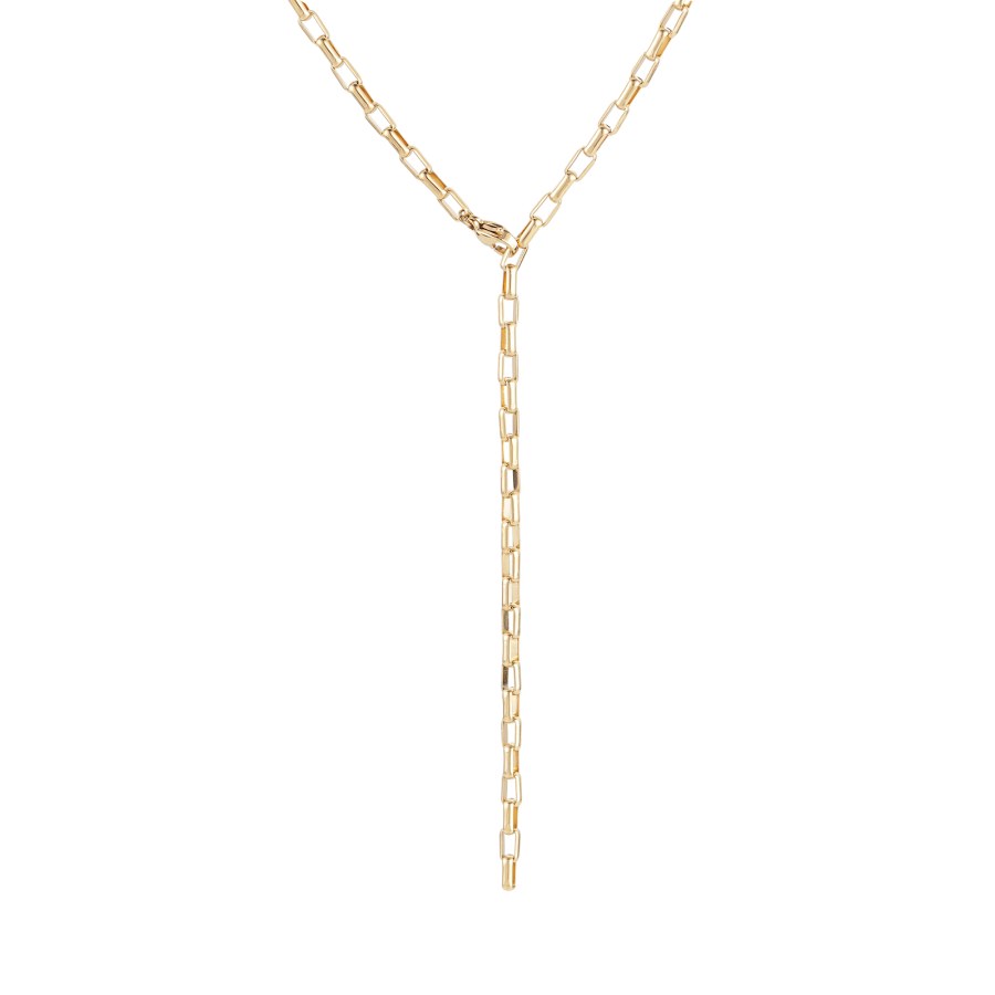 Troli Moderní pozlacený náhrdelník VEDN0143G - Náhrdelníky