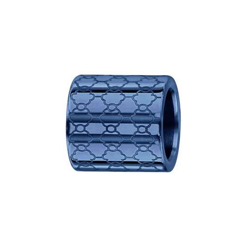 Troli Modrý ocelový korálek na náramky BAS1027_3 - Náramky Přívěsky na náramky