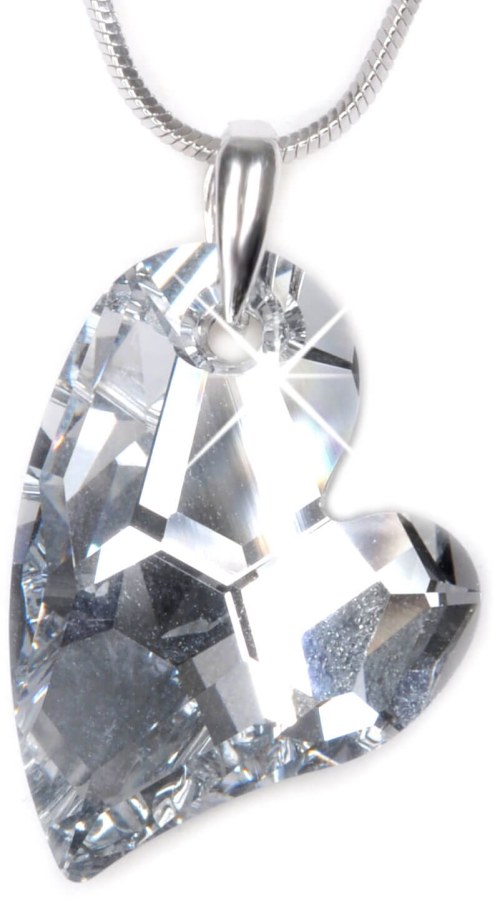 Levien Romantický náhrdelník Heart D2Y Crystal - Náhrdelníky