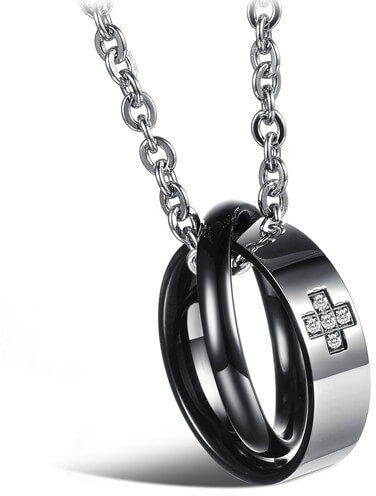 Troli Originální partnerský náhrdelník pro pány KNSC-064-BL