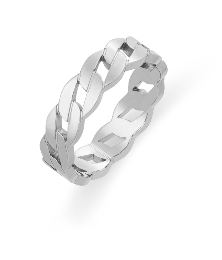 Troli Stylový ocelový prsten 54 mm - Prsteny Otevřené prsteny