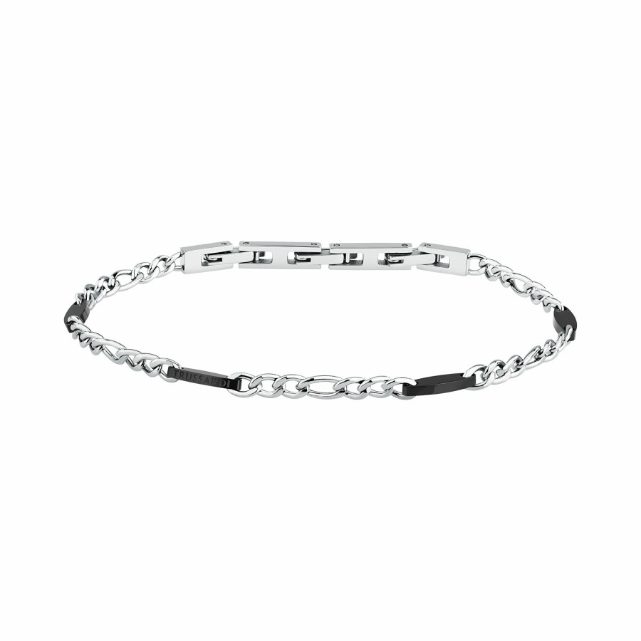 Trussardi Bicolor ocelový náramek pro muže T-Steel TJAXV40 Trussardi Bicolor ocelový náramek pro muže T-Steel TJAXV40 - Náramky Řetízkové náramky