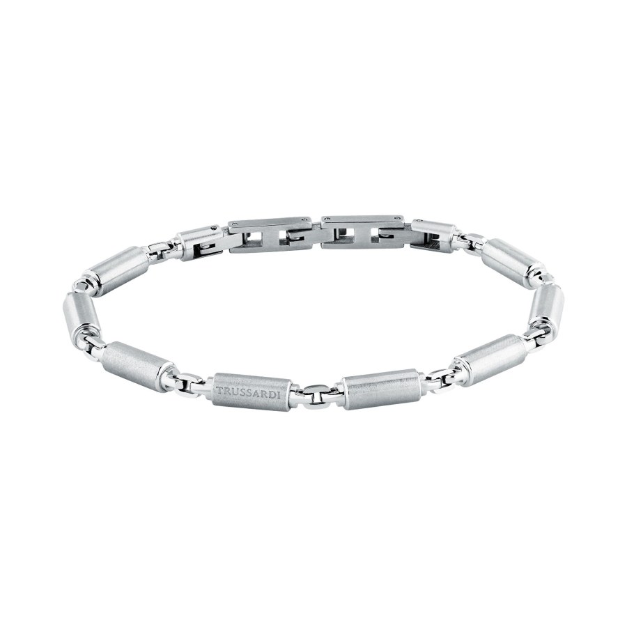 Trussardi Elegantní pánský náramek z oceli T-Steel TJAXV63