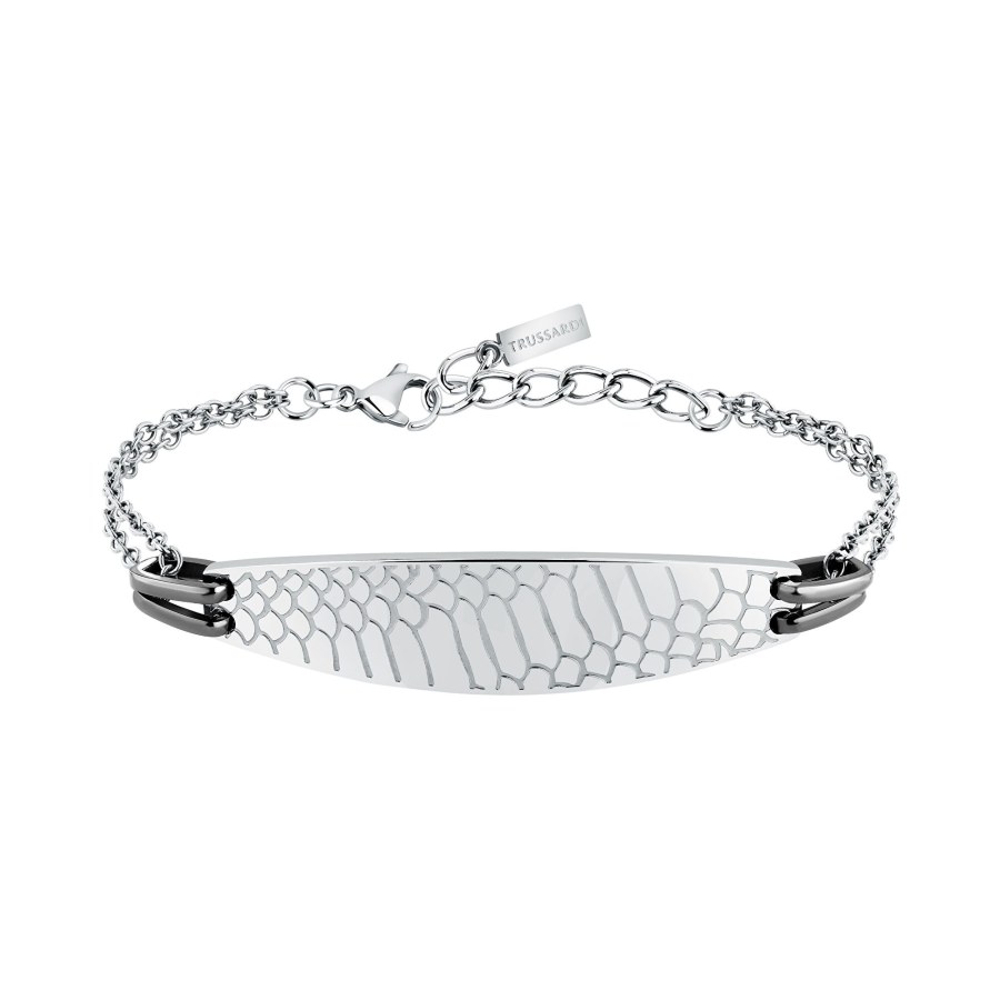 Trussardi Fashion ocelový náramek pro ženy T-Design TJAXA39